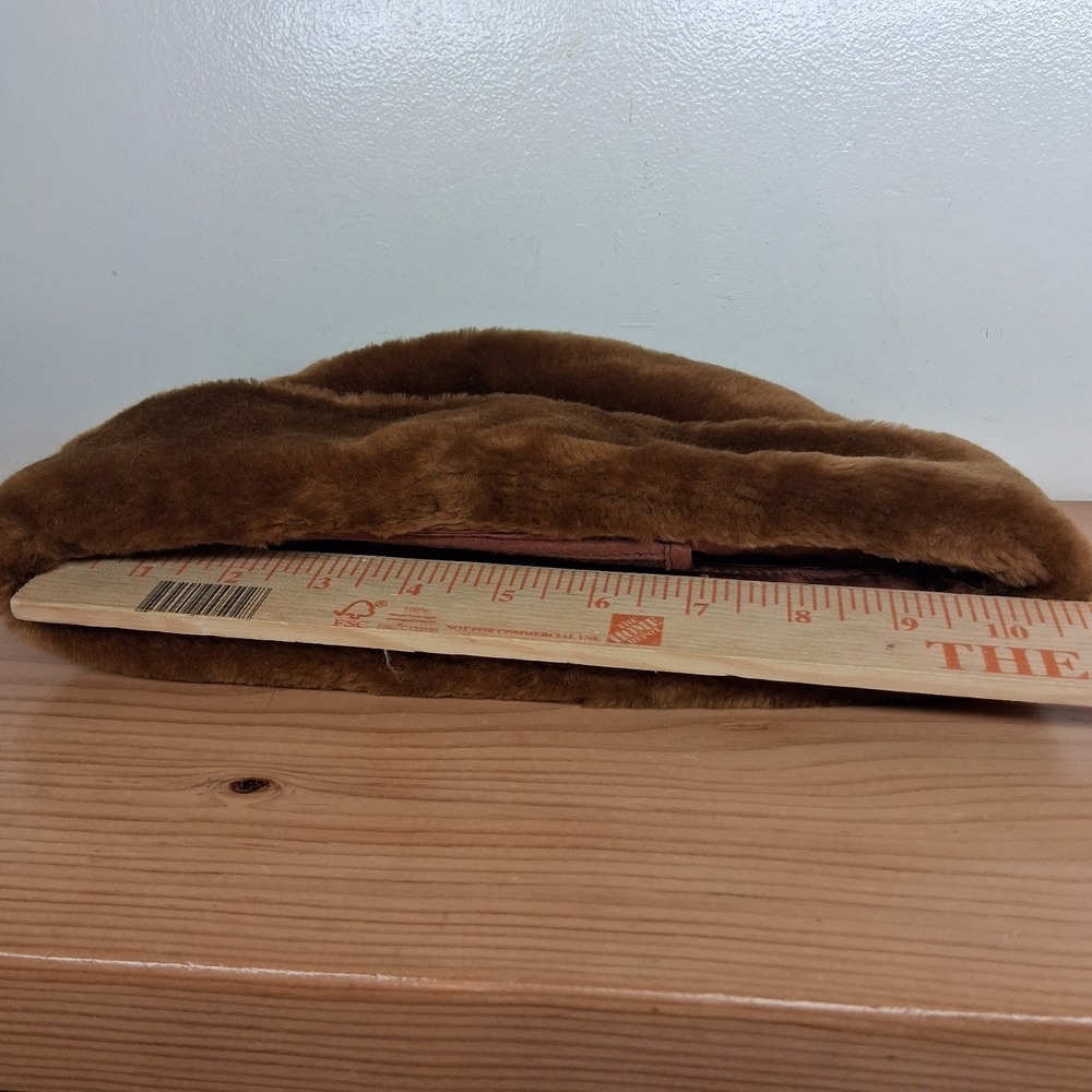 North King JJ Seifter & Sons Brown Fur Crossack Hat Sz Small Union Made - Picture 9 of 10
